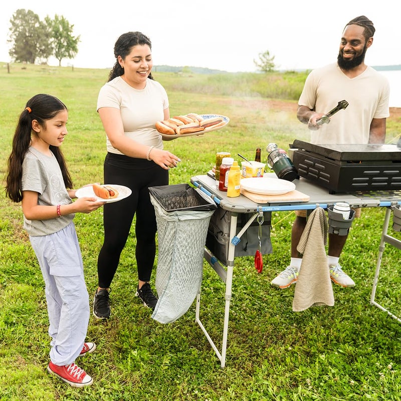 Core Trash Bag Holder | Fits The 4 Foot Outdoor FlexRail Camp & Cook Table | Portable for Beach, Picnic, Backyards, BBQ, Tailgate, Patio, and Party - Image 2